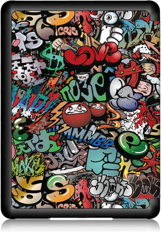 Husă Sigloo pentru Kindle 2022, 11th Gen, Graffity, 6 inch