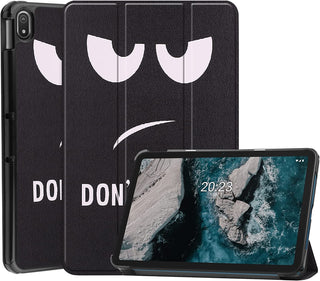 Husă Sigloo Smart Cover Trifold Lenovo Tab M8 HD, Don't Touch Me