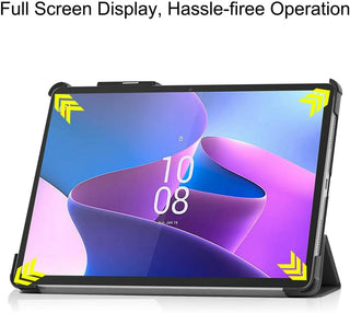 Husa Slim Sigloo, Smart Cover, Trifold, pentru Lenovo Tab P11 Pro( 2nd Gen),(TB-132FU/TB-138FU), 11.2", Black