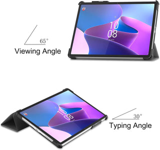 Husa Slim Sigloo, Smart Cover, Trifold, pentru Lenovo Tab P11 Pro( 2nd Gen),(TB-132FU/TB-138FU), 11.2", Grey