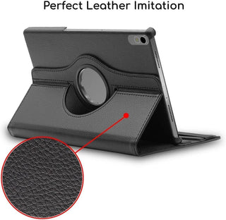 Husa rotativa 360 Sigloo, pentru Lenovo Tab P11 Pro( 2nd Gen),(TB-132FU/TB-138FU), 11.2", Smart Cover, Piele Ecologica, Roz