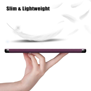 Husa Slim Sigloo, Smart Cover, Trifold, pentru Lenovo Tab M11 2024 (TB-330FU/TB-330XU/TB-331FC), 11", Purple