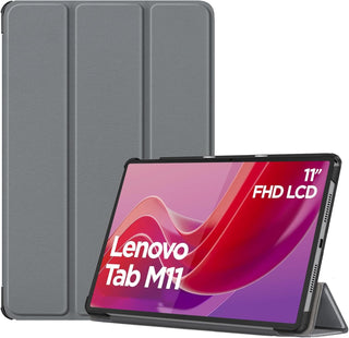 Husa Slim Sigloo, Smart Cover, Trifold, pentru Lenovo Tab M11 2024 (TB-330FU/TB-330XU/TB-331FC), 11",  Grey