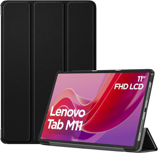 Husa Slim Sigloo, Smart Cover, Trifold, pentru Lenovo Tab M11 2024 (TB-330FU/TB-330XU/TB-331FC), 11", Black