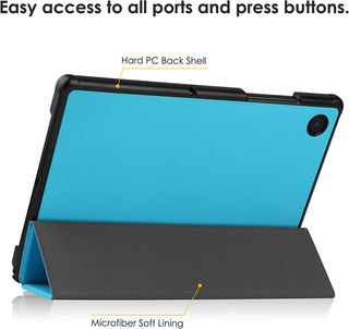 Husă premium Sigloo pentru Realme Pad Mini, Light Blue