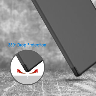 Husă Slim Sigloo Smart Cover Trifold pentru iPad 10, Gri