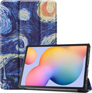 Husa Slim Sigloo, Smart Cover, Trifold, pentru  Lenovo Tab Plus 2024(TB-351, 352), 11.5", Abstract