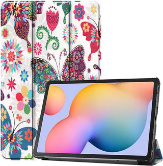 Husa Slim Sigloo, Smart Cover, Trifold, pentru Lenovo Tab M11 2024 (TB-330FU/TB-330XU/TB-331FC), 11", Butterfly