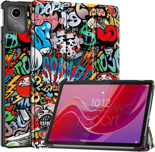 Husa Slim Sigloo, Smart Cover, Trifold, pentru Lenovo Tab M11 2024 (TB-330FU/TB-330XU/TB-331FC), 11",  Graffity