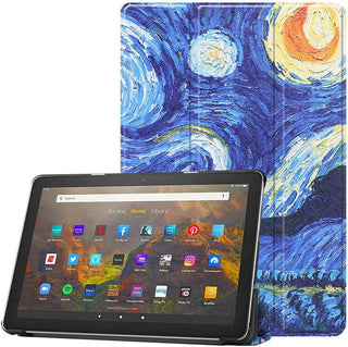 Husa Slim Sigloo, Smart Cover, Trifold, pentru Lenovo Tab P11 Pro( 2nd Gen), (TB-132FU/TB-138FU), 11.2", Abstract