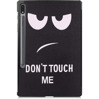 Husa Slim Sigloo, Smart Cover, Trifold, pentru Lenovo Tab P11 Pro( 2nd Gen), (TB-132FU/TB-138FU), 11.2", Don't Touch Me
