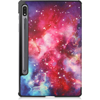 Husa Slim Sigloo, Smart Cover, Trifold, pentru Lenovo Tab P11 Pro( 2nd Gen), (TB-132FU/TB-138FU), 11.2", Galaxy