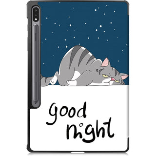 Husa Slim Sigloo, Smart Cover, Trifold, pentru Lenovo Tab P11 Pro( 2nd Gen), (TB-132FU/TB-138FU), 11.2", Good Night