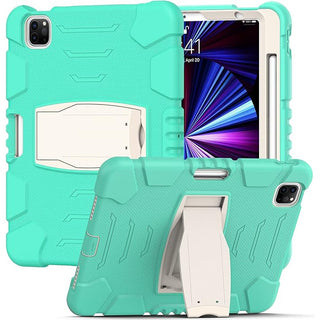 Husa premium Sigloo pentru Apple iPad Air 11, Air 5, Air 4, (11/10.9 Inch) – Protectie Completa, suport rabatabil, Verde deshis