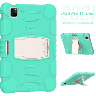 Husa premium Sigloo pentru Apple iPad Air 11, Air 5, Air 4, (11/10.9 Inch) – Protectie Completa, suport rabatabil, Verde deshis