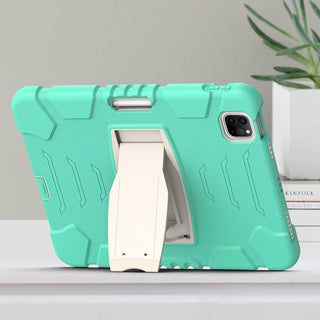 Husa premium Sigloo pentru Apple iPad Air 11, Air 5, Air 4, (11/10.9 Inch) – Protectie Completa, suport rabatabil, Verde deshis