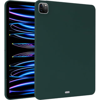 Husa premium pentru Apple iPad Air 11" (2024), Sigloo, Husa de protectie moale din silicon TPU – Ultra Slim, Anti-Soc, Anti-Zgarieturi, Verde