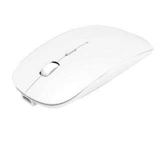 Mouse Sigloo Alb Bluetooth Wireless, Reîncărcabil, Compatibil Tabletă