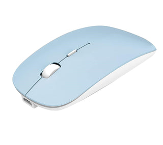 Mouse Sigloo Albastru Bluetooth Wireless, Silent, Slim, DPI Ajustabil