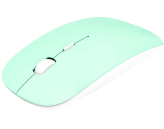 Mouse Verde Bluetooth Sigloo, Silent, Slim, DPI Ajustabil, Reîncărcabil