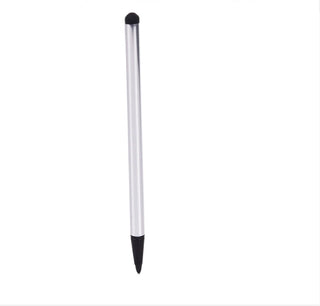 Stylus Pen universal 2 in 1 pentru tablete, telefoane si Pda, Gps, Argintiu