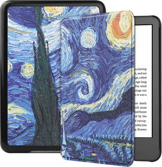 Husă Sigloo Abstract pentru Kindle Paperwhite 2021, G11, Colorată