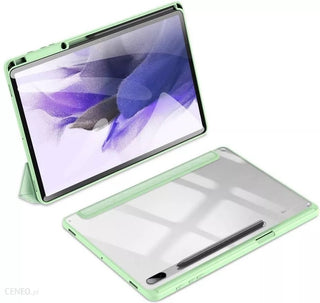 Husă premium tabletă iPad 7/8/9, Sigloo, verde, suport Smart Pen