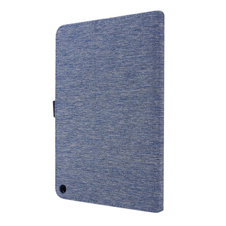 Husă Sigloo pentru Amazon Fire HD 10, model Blue Jeans Textile