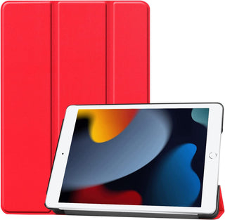 Husă Slim Sigloo Smart Cover pentru iPad 2021/2020/2019, Roșu