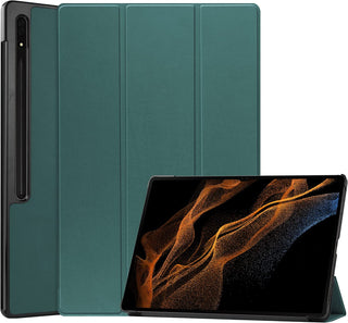 Husă Sigloo Smart Cover pentru Samsung Galaxy Tab S9 Plus, Verde