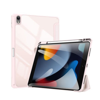 Husă premium iPad 10 2022, Sigloo, spate transparent, Pink