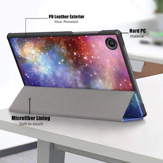 Husă Slim Sigloo Smart Cover Trifold pentru Lenovo Tab M10 3rd Gen, Galaxy