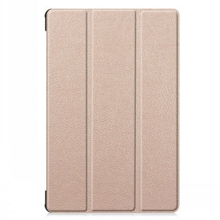 Husă Slim Sigloo Smart Cover Trifold pentru Huawei MediaPad T3, Rose Gold