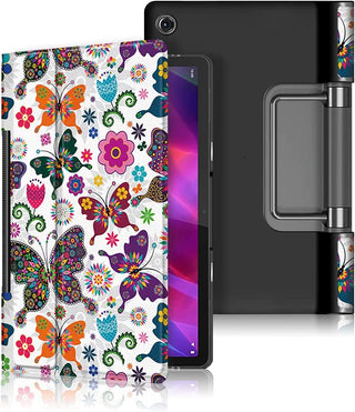 Husă Smart Cover Sigloo pentru Lenovo Yoga Tab 11, Model Butterfly