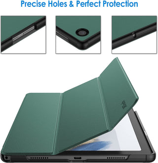 Husă Slim Sigloo Smart Cover pentru Lenovo Tab M8 HD, Verde Pin