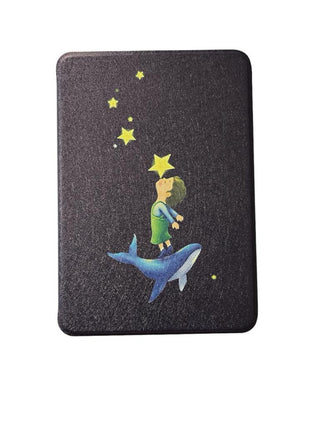 Husă Sigloo pentru Kindle 2022, 11th Gen, model The Boy and the Dolphin