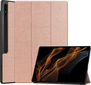 Husă Sigloo Smart Cover pentru Samsung Galaxy Tab S9 Ultra, Golden