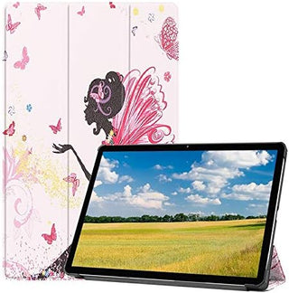 Husă Slim Sigloo Smart Cover pentru Samsung Tab A7, Elf Girl