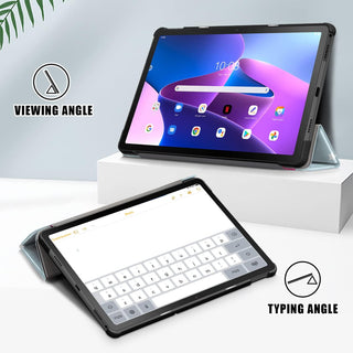 Husa Slim Sigloo, Smart Cover, Trifold, pentru tableta LENOVO Tab M10 3rd Gen(TB-328FU, TB-328XU ), 10.1 inch, model Unicorn