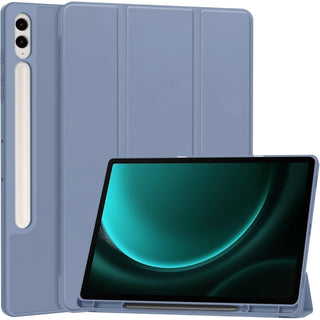 Husa Sigloo pentru Samsung Galaxy Tab S10/S9 Ultra 14.6", suport S Pen, stand tri-fold, auto wake/sleep, Purple