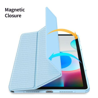 Husa premium pentru tableta NOKIA T20, Sigloo, cu suport Smart Pen Dux Ducis Toby, Blue