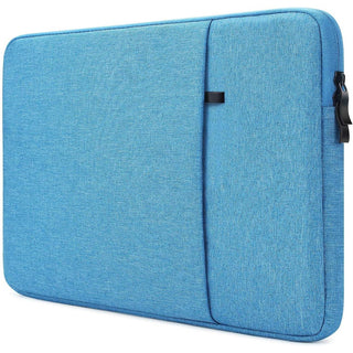 Husă universală pentru tabletă sau laptop 9-13 inch, Sigloo, albastră, 36x26x2.5cm