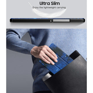 Husa premium pentru Amazon Fire Max 11 2023, Trifold, SmartCase, Sigloo, StarLight