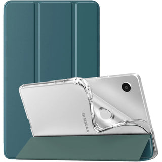 Husa premium pentru Samsung Galaxy Tab A11+/A9+(2025/2023), 11", Sigloo, interior de piele sintetica, suport Smart Pen, rezistent la socuri, Verde