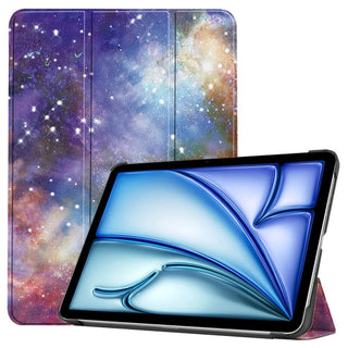 Husa pentru tableta Apple iPad Air 13" (2025/2024 -M3/M2), 13", Sigloo, interior de piele sintetica, Galaxy