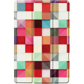 Husa premium Sigloo pentru Lenovo K11 Gen2/ Idea Tab 11(2025), 11", piele sintetica, trifold, inchidere magnetica, Mosaic