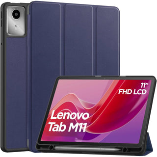 Husa Slim Sigloo, Smart Cover, Trifold, pentru Lenovo Tab M11 2024 TB-330FU/TB-330XU/TB-331FC, 11", Albastru Inchis