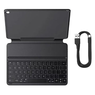 Husa cu tastatura integrata, pentru iPad 9.7 (2017/2018), 9.7", Sigloo, Golden