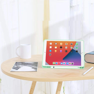 Husa Slim Sigloo, Smart Cover, Trifold, pentru tableta Huawei Matepad T10 / T10s (9.7 inch / 10.1 inch), Verde