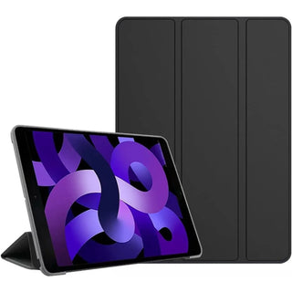 Husa pentru tableta Huawei Matepad T10 / T10s (9.7" / 10.1"), Sigloo, interior de piele sintetica, spatele din silicon, rezistent la socuri, Black